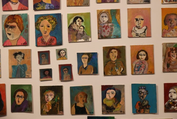 תערוכה של איטה גרטנר במוזיאון רמת גן