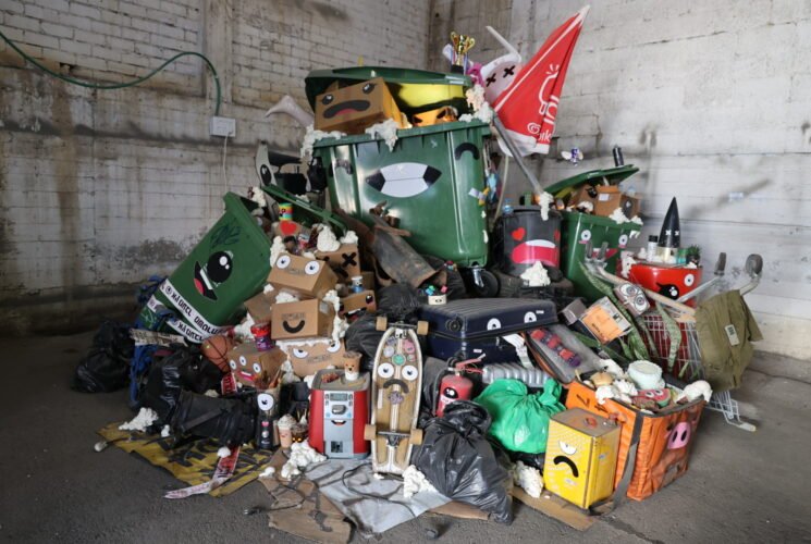 פה גרים בכייף משפחת ניצוץ חלל. Dioz