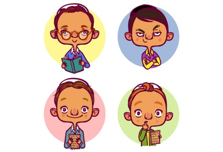 חכם, תם, רשע ושאינו יודע לשאול בתרבות הישראלית